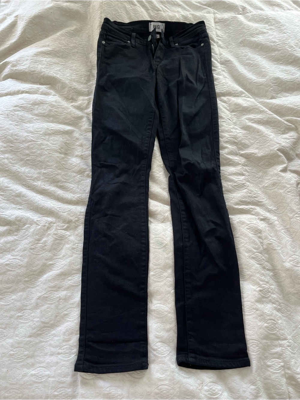 PAIGE Black Women’s verdugo ultra skinny Jeans size 26
